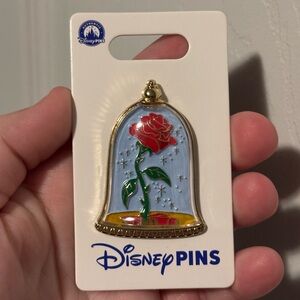 Disney - 3D Beauty and the Beast Rose Pin